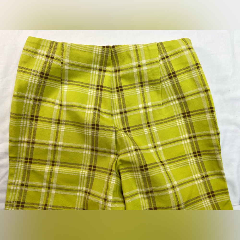 I.Am.Gia pants Polaris High Rise Plaid Pant‎ Zip Front Size Medium - Picture 14 of 16